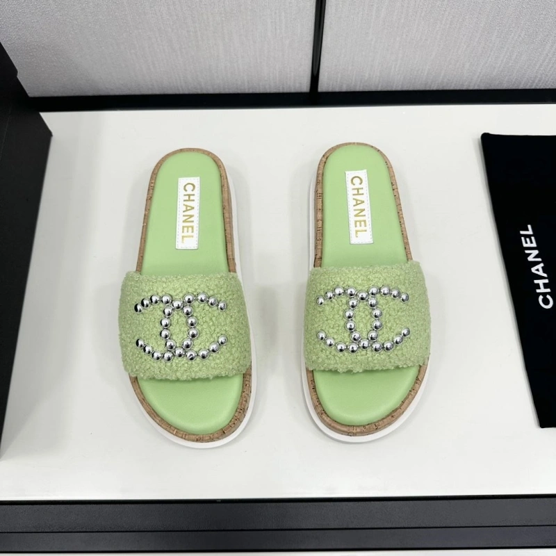 Cozy Chxnxl Slippers 125449