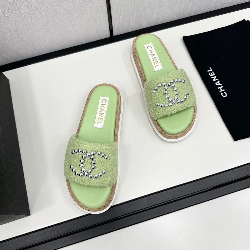 Cozy Chxnxl Slippers 125449