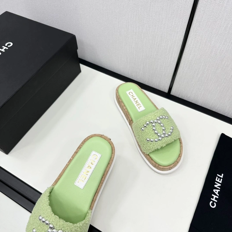 Cozy Chxnxl Slippers 125449