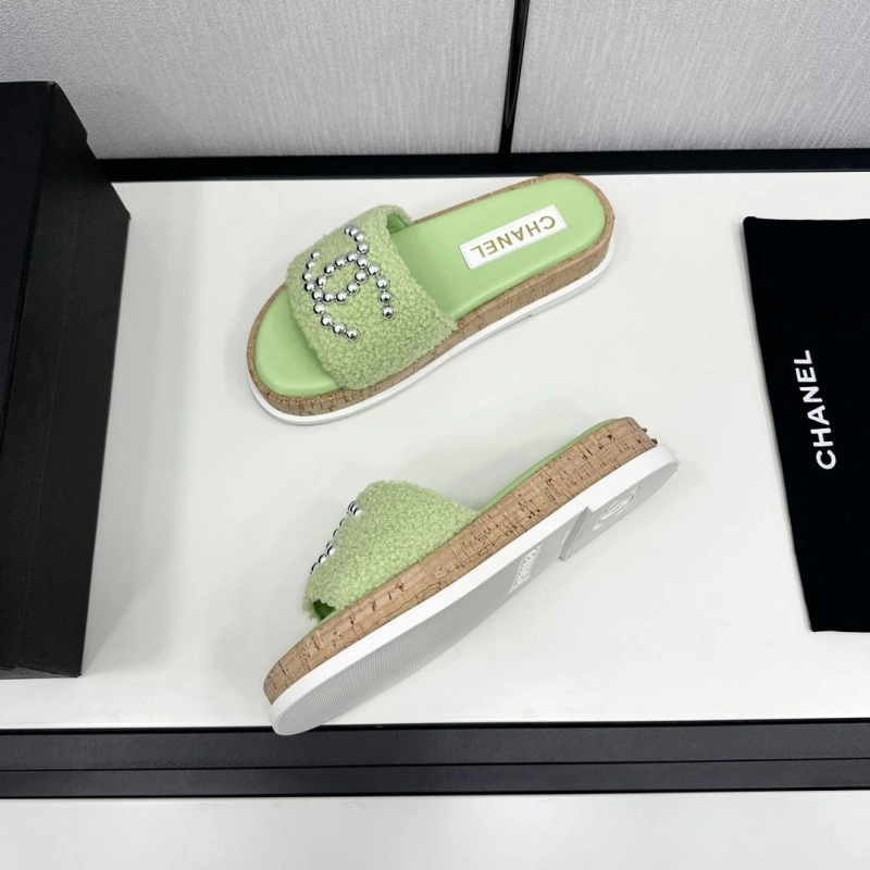 Cozy Chxnxl Slippers 125449