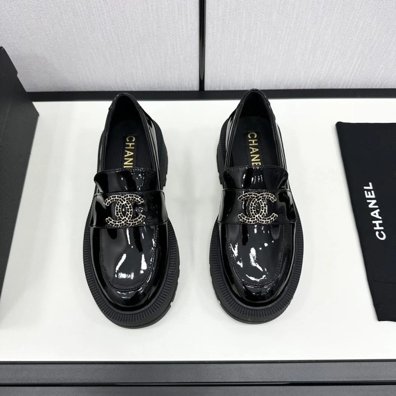 Reliable Chxnxl Leather Shoes 125508