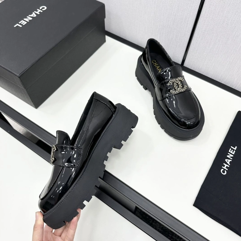 Reliable Chxnxl Leather Shoes 125508