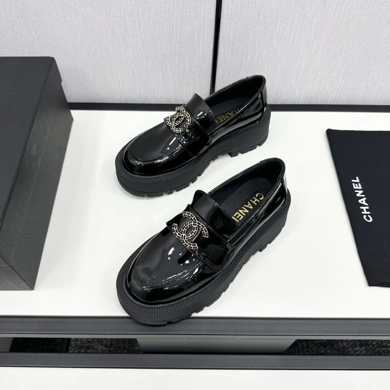 Reliable Chxnxl Leather Shoes 125508