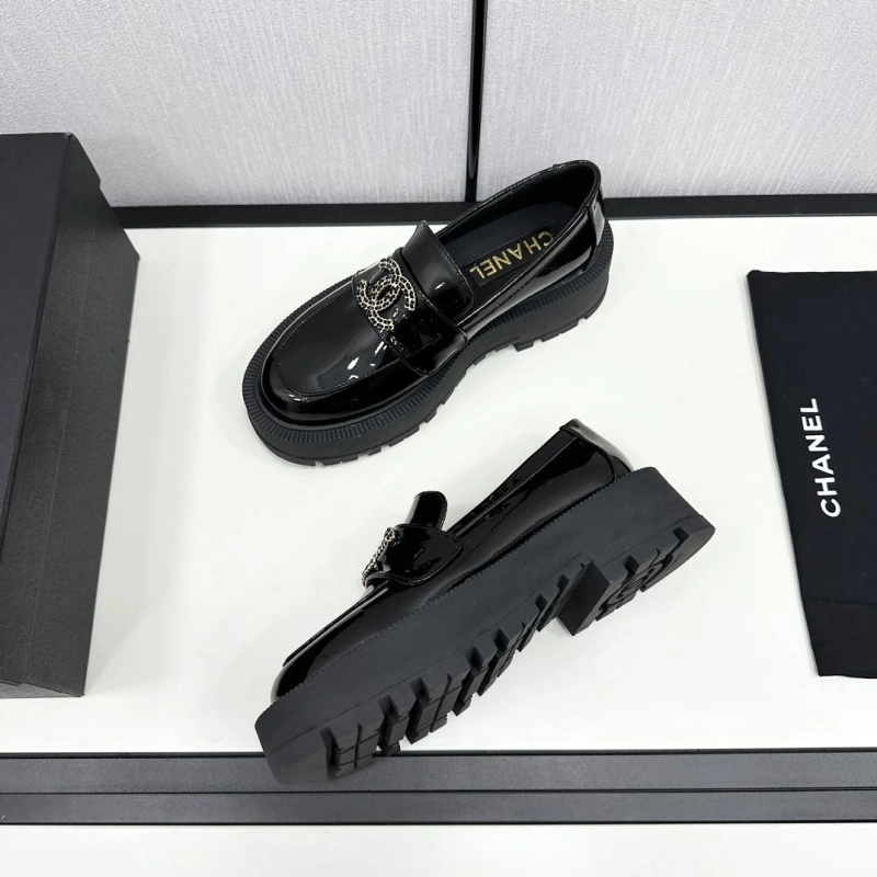 Reliable Chxnxl Leather Shoes 125508