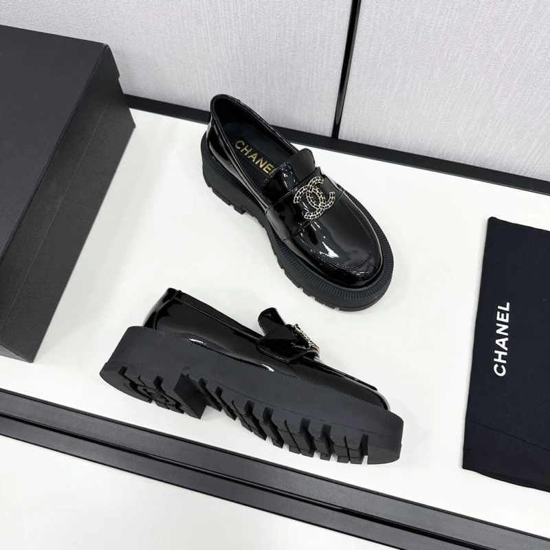 Reliable Chxnxl Leather Shoes 125508
