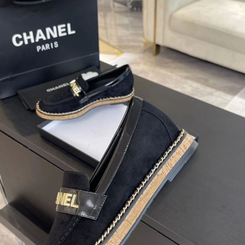Trendy Chxnxl Leather Shoes 125502