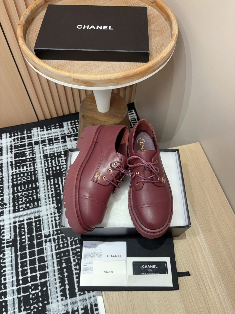Timeless Chxnxl Leather Shoes 125492