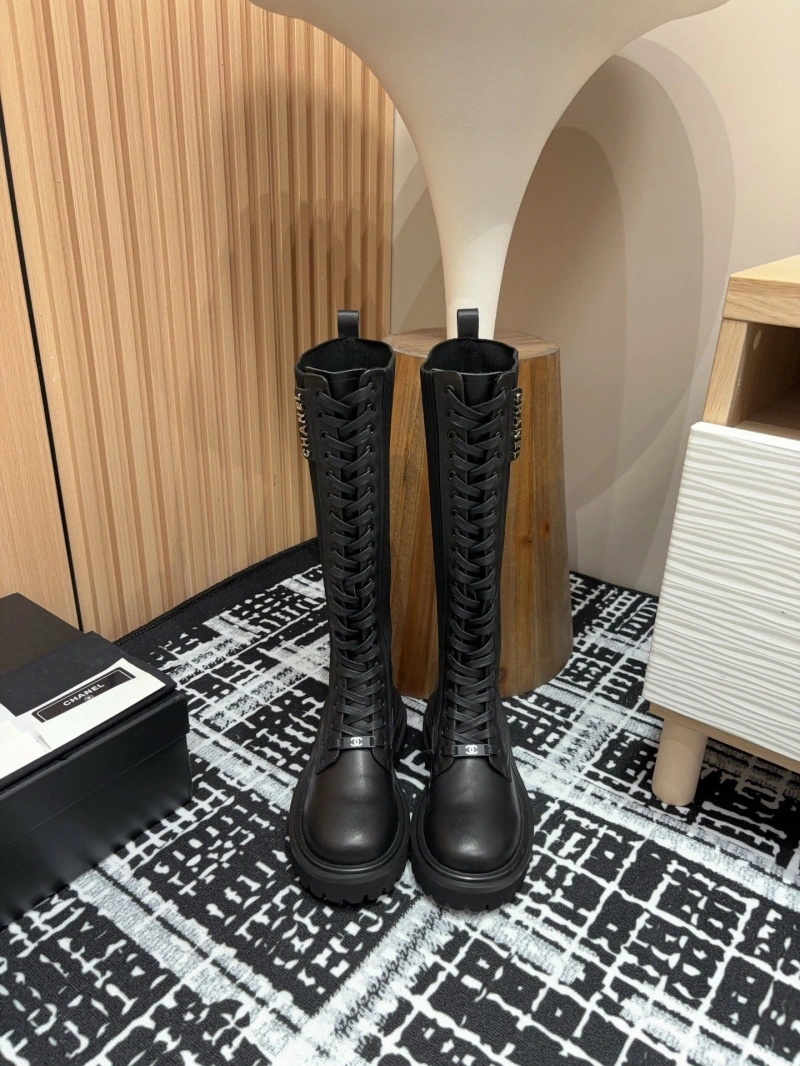 Sleek Chxnxl Boots 125869