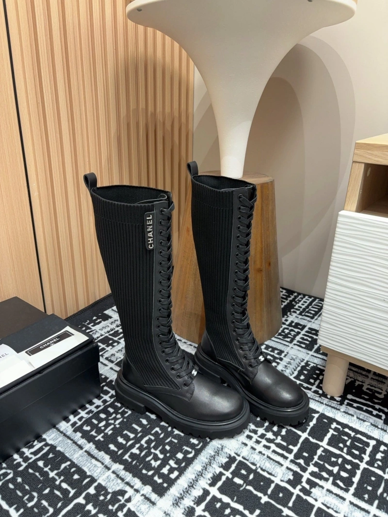 Sleek Chxnxl Boots 125869