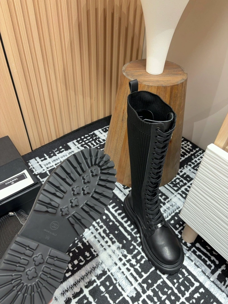 Sleek Chxnxl Boots 125869