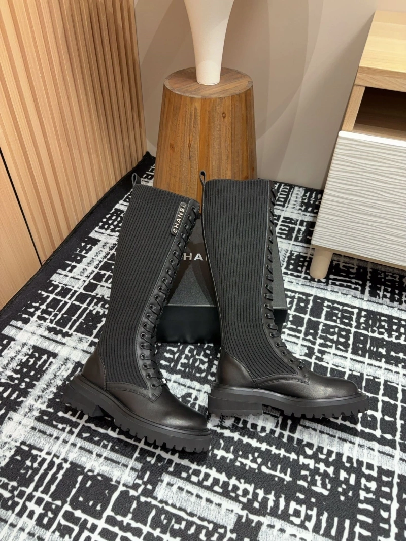 Sleek Chxnxl Boots 125869
