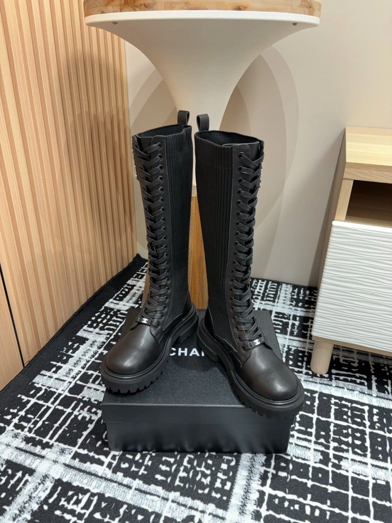 Sleek Chxnxl Boots 125869