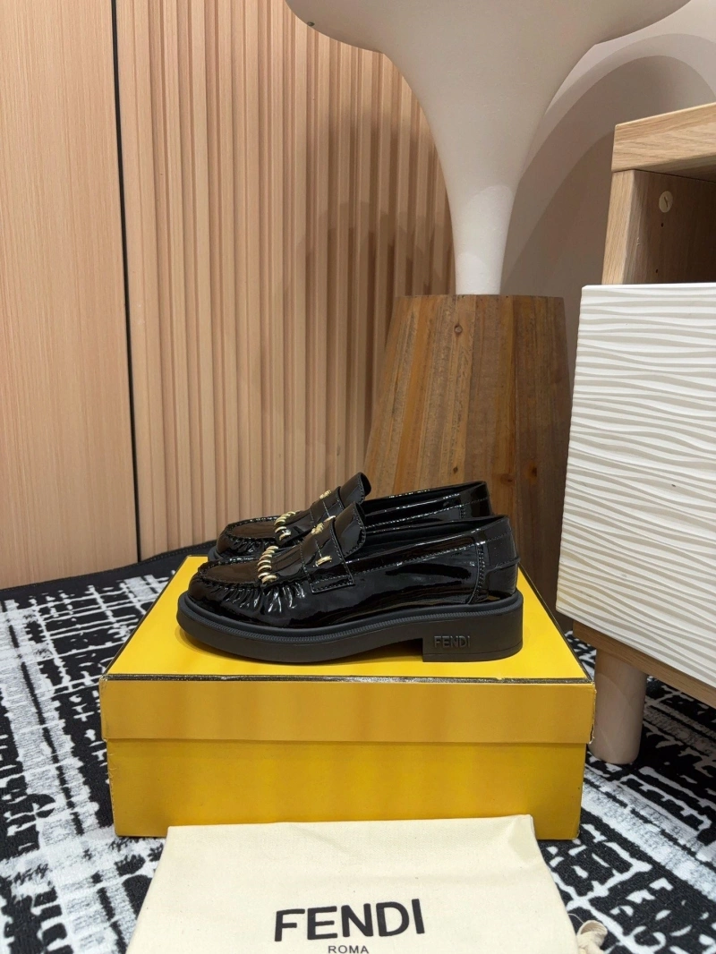 Fxndx Leather Shoes Bright 148122