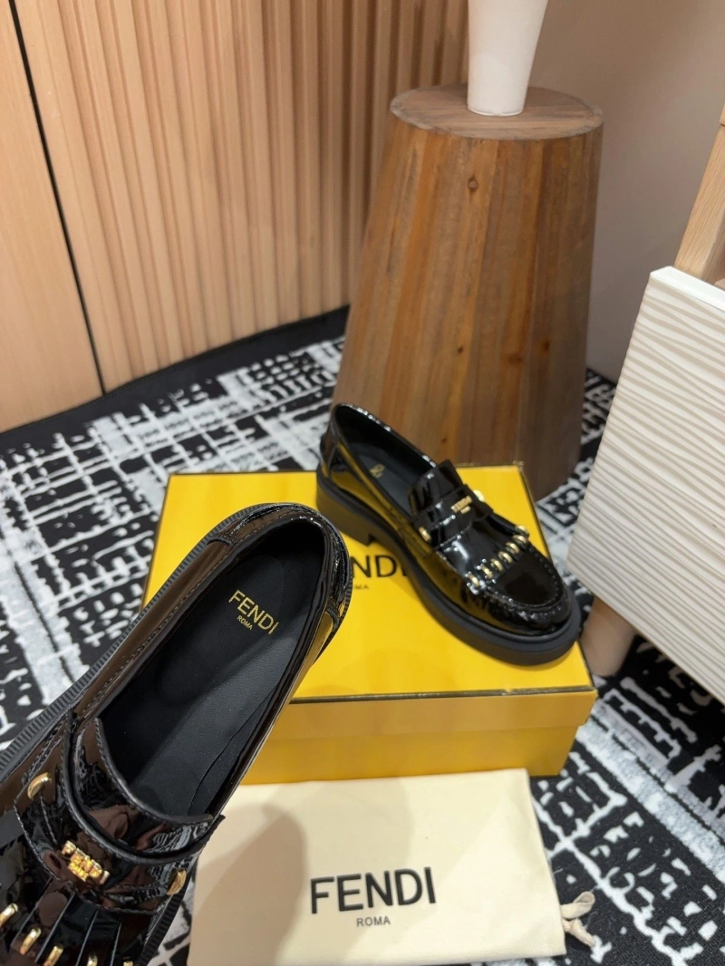 Fxndx Leather Shoes Bright 148122