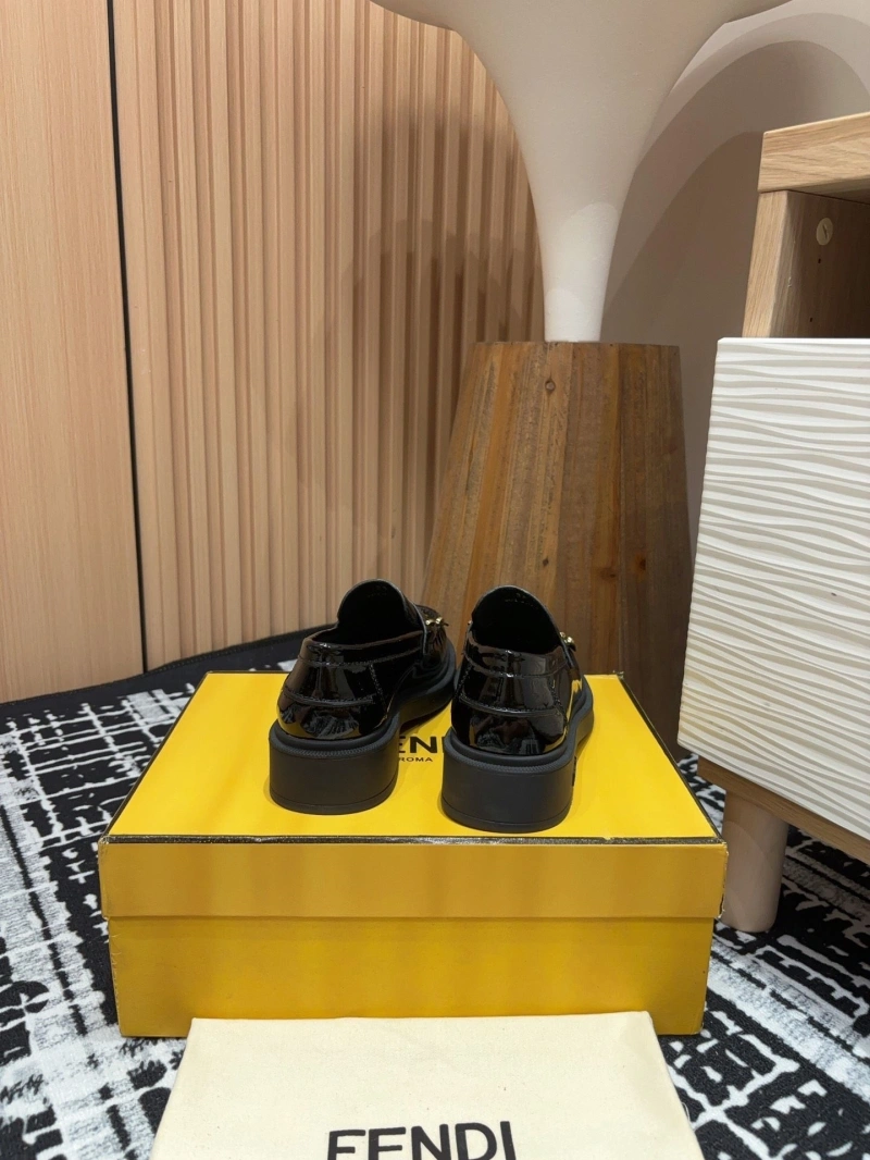 Fxndx Leather Shoes Bright 148122