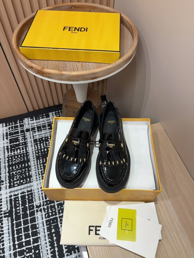 Fxndx Leather Shoes Bright 148122