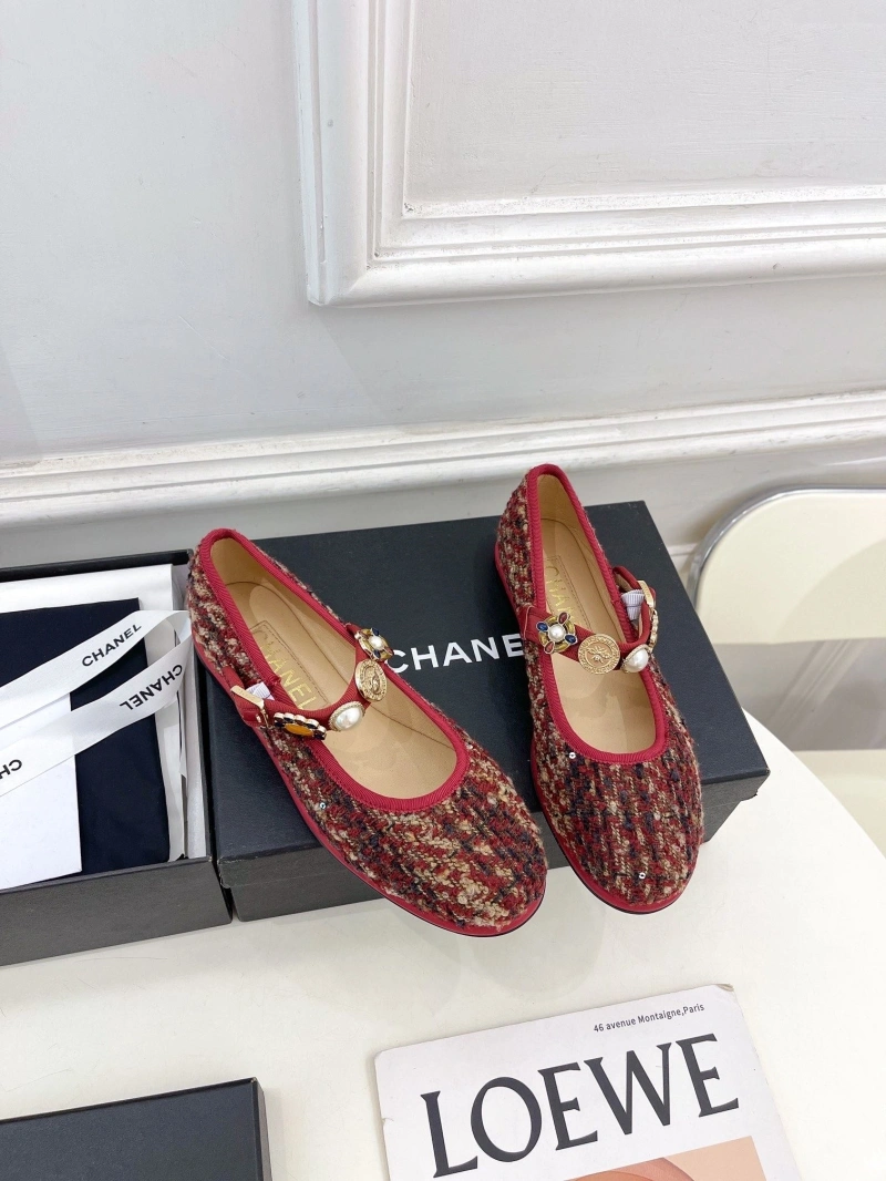 EyeCatching Chxnxl Flat Shoes 125621