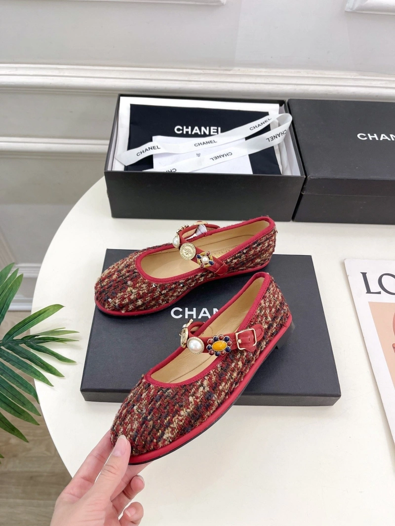 EyeCatching Chxnxl Flat Shoes 125621