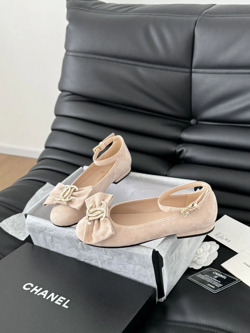 Cozy Chxnxl Flat Shoes 125608