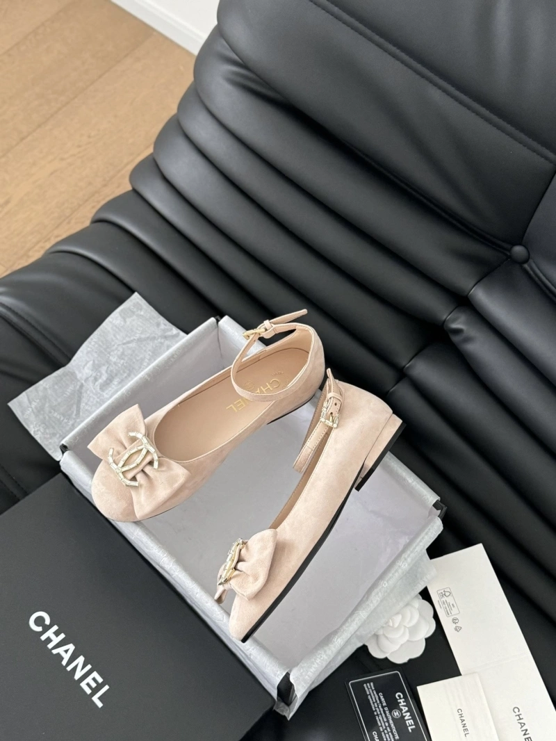 Cozy Chxnxl Flat Shoes 125608