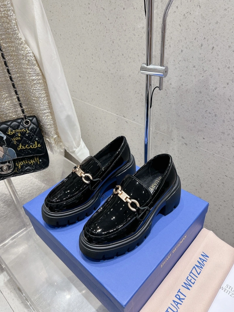 Classic Stxxrt Wxxtzman Leather Shoes 226861