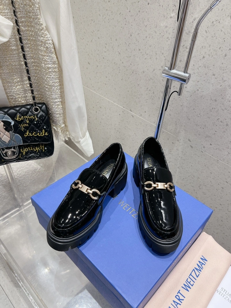 Classic Stxxrt Wxxtzman Leather Shoes 226861
