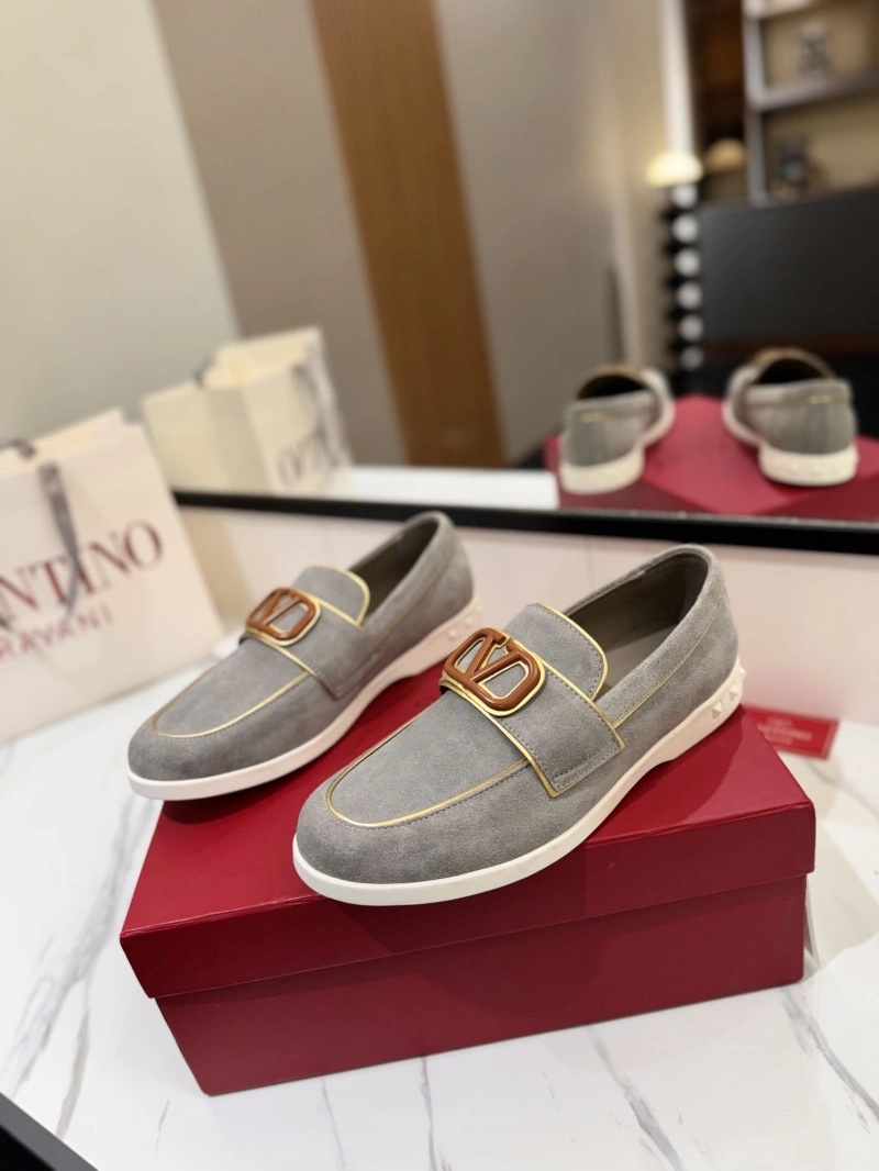 Trendy Vxlxntino Leather Shoes 230906
