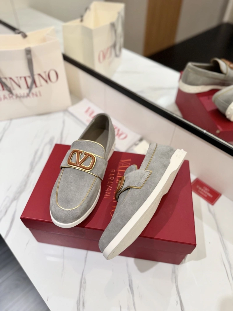 Trendy Vxlxntino Leather Shoes 230906