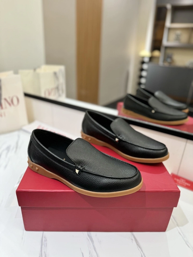 Practical Vxlxntino Leather Shoes 230897