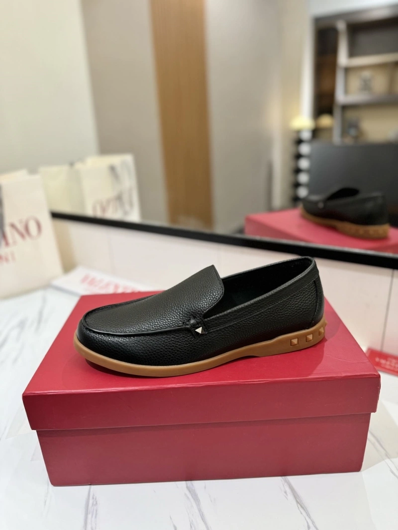 Practical Vxlxntino Leather Shoes 230897