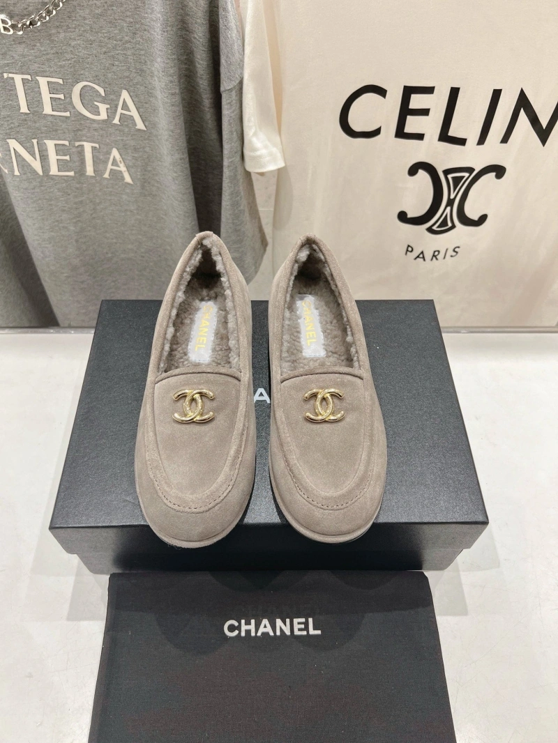 Unique Chxnxl Leather Shoes 125469