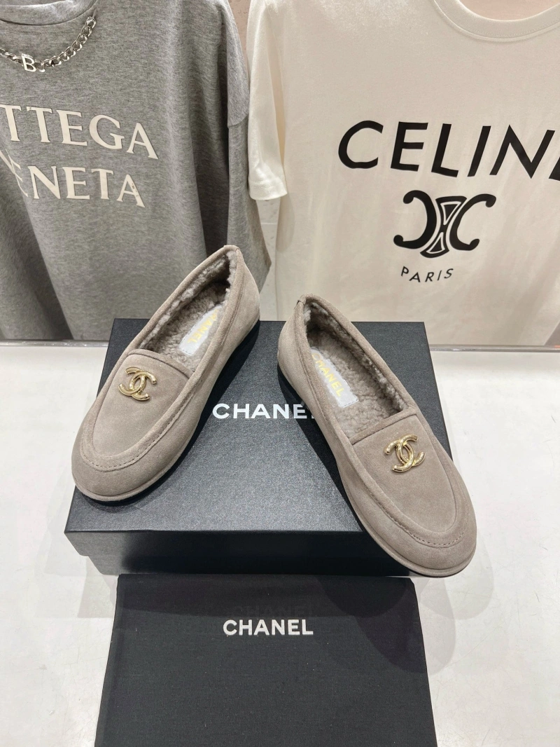 Unique Chxnxl Leather Shoes 125469