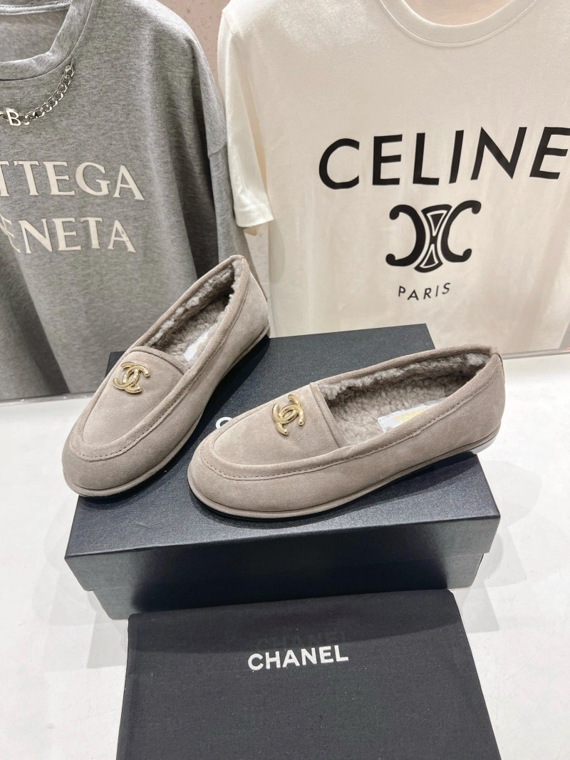 Unique Chxnxl Leather Shoes 125469