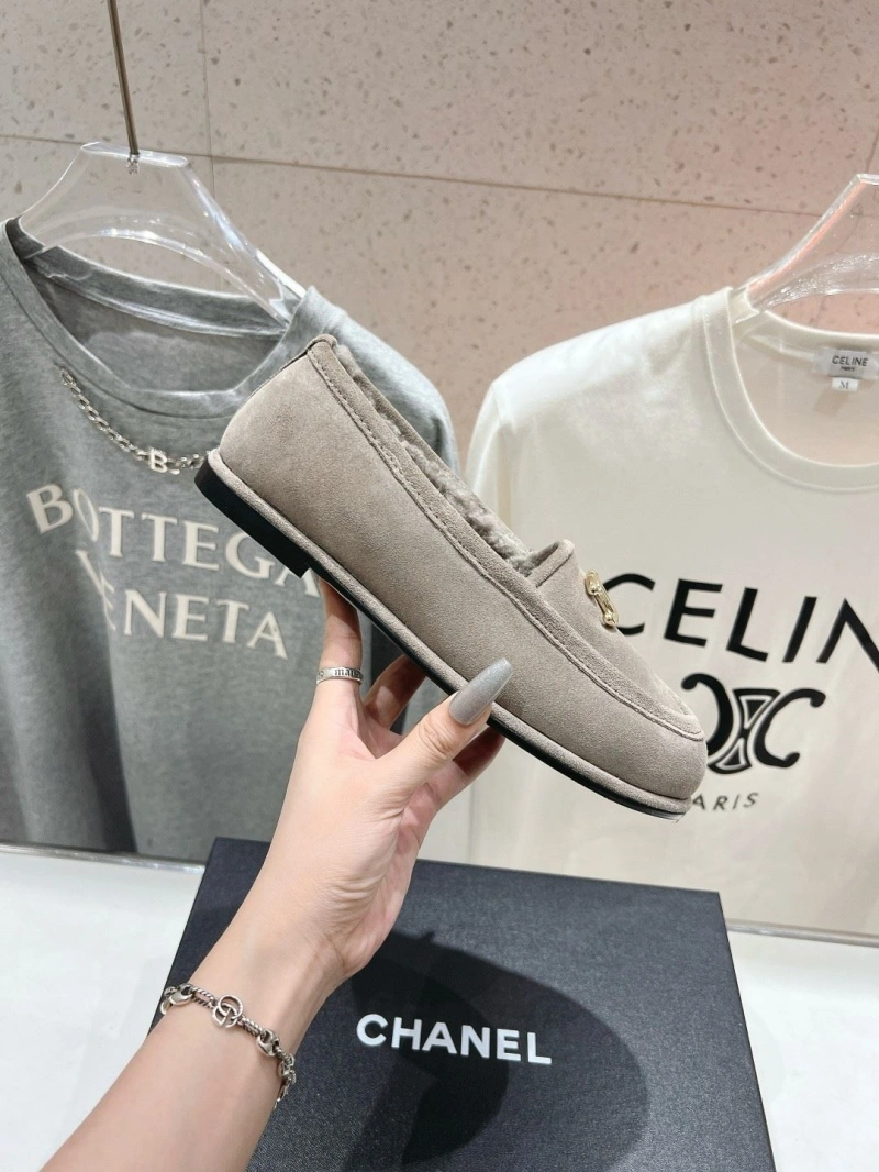 Unique Chxnxl Leather Shoes 125469