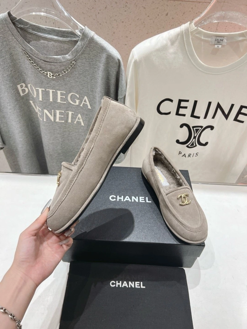 Unique Chxnxl Leather Shoes 125469