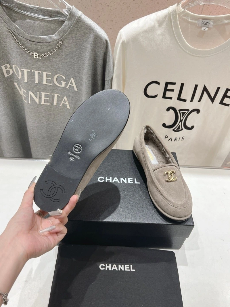 Unique Chxnxl Leather Shoes 125469