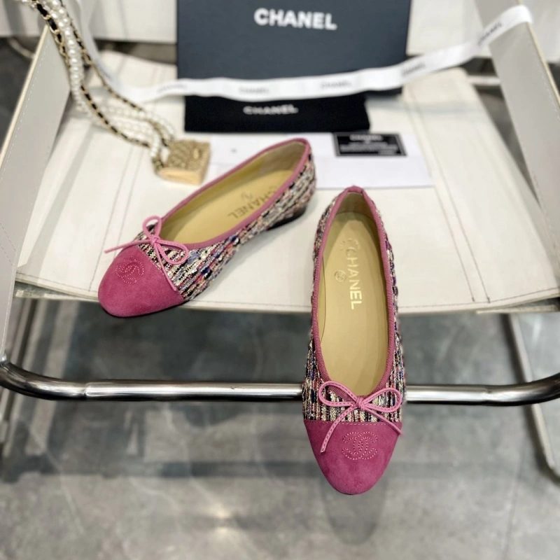 Sleek Chxnxl Flat Shoes 133188