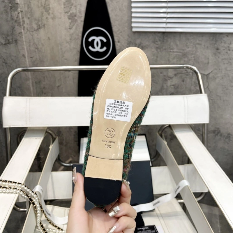 Elegant Chxnxl Flat Shoes 133186
