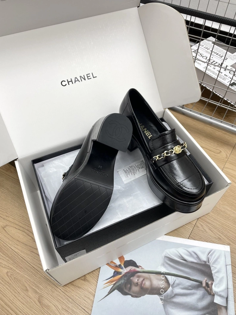 Reliable Chxnxl Leather Shoes 119325