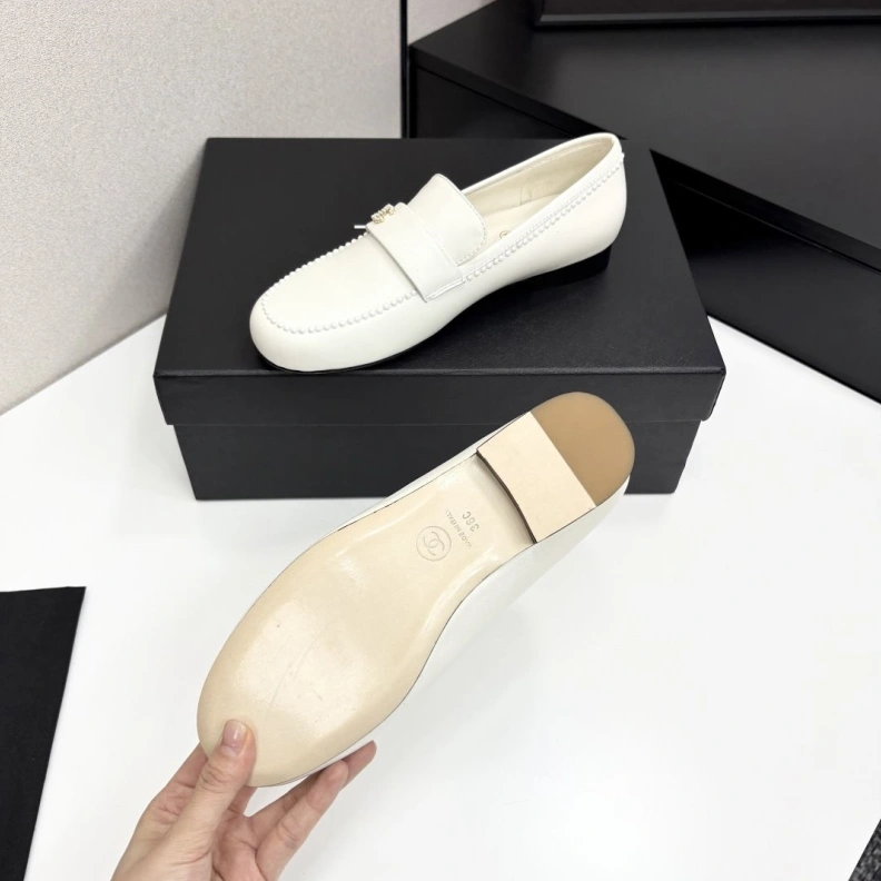 Trendy Chxnxl Leather Shoes 119307