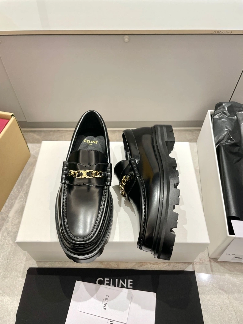 Cxlxne Leather Shoes Sophisticated 116095