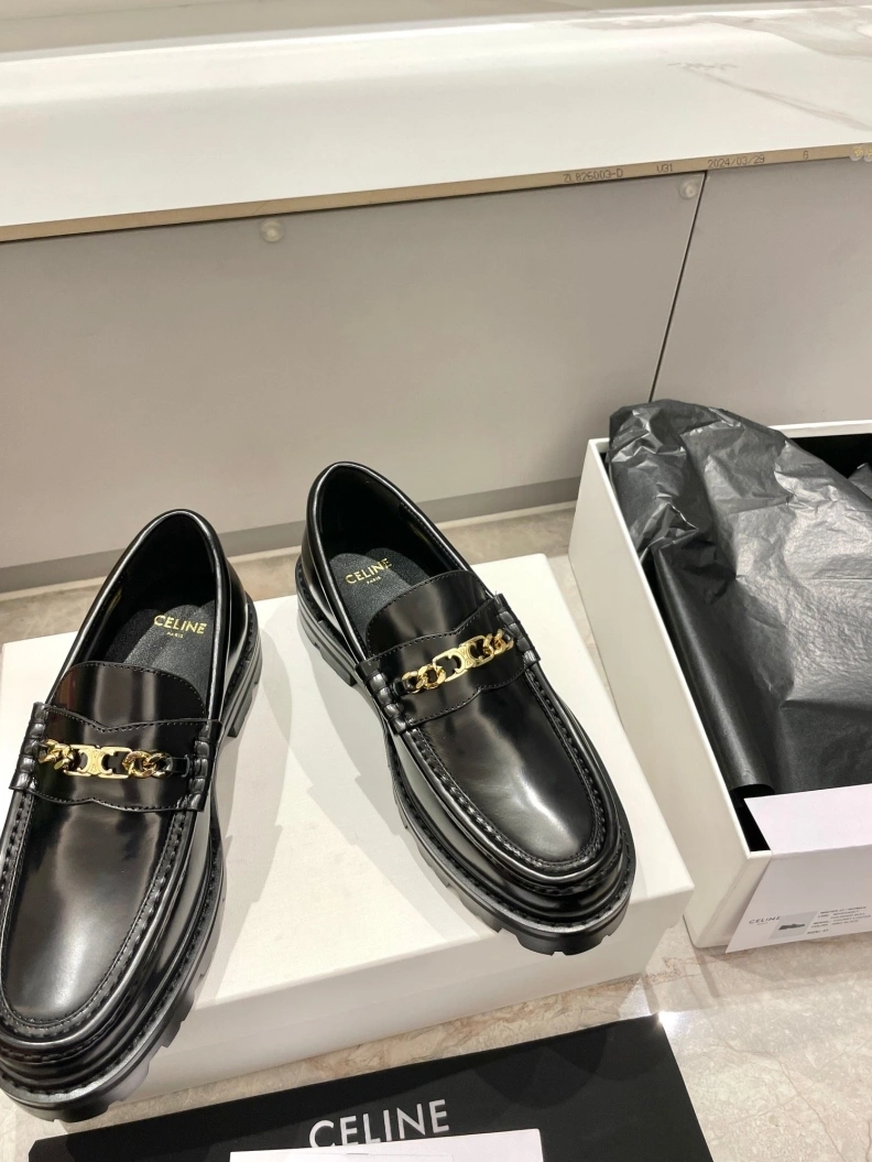 Cxlxne Leather Shoes Sophisticated 116095
