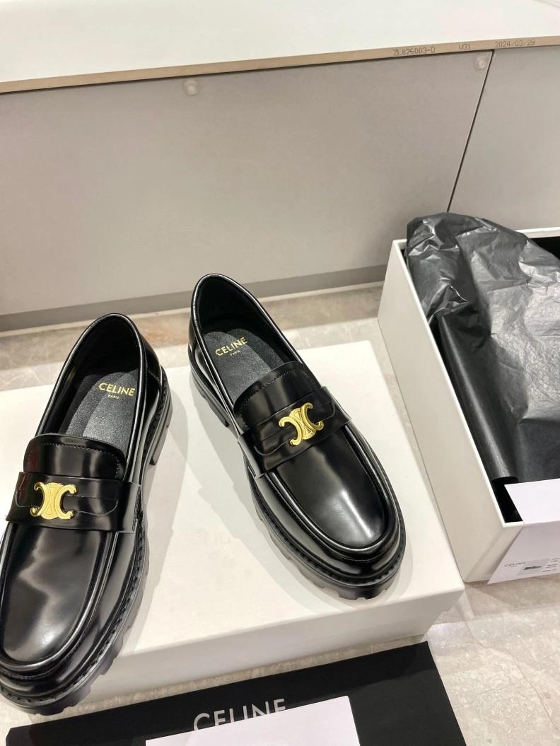 Cxlxne Leather Shoes Sophisticated 116094