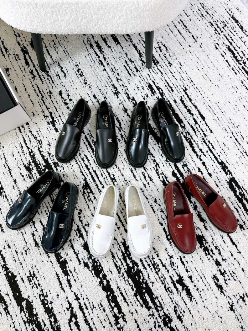 Versatile Chxnxl Leather Shoes 119319