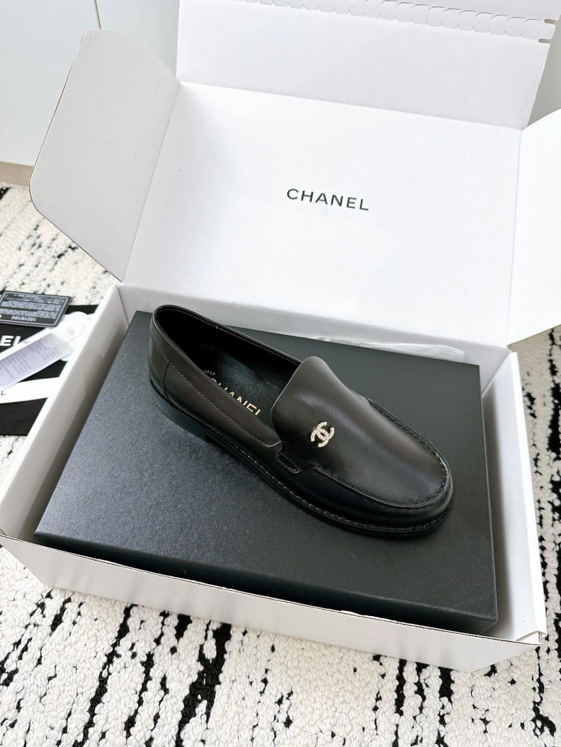 Versatile Chxnxl Leather Shoes 119319