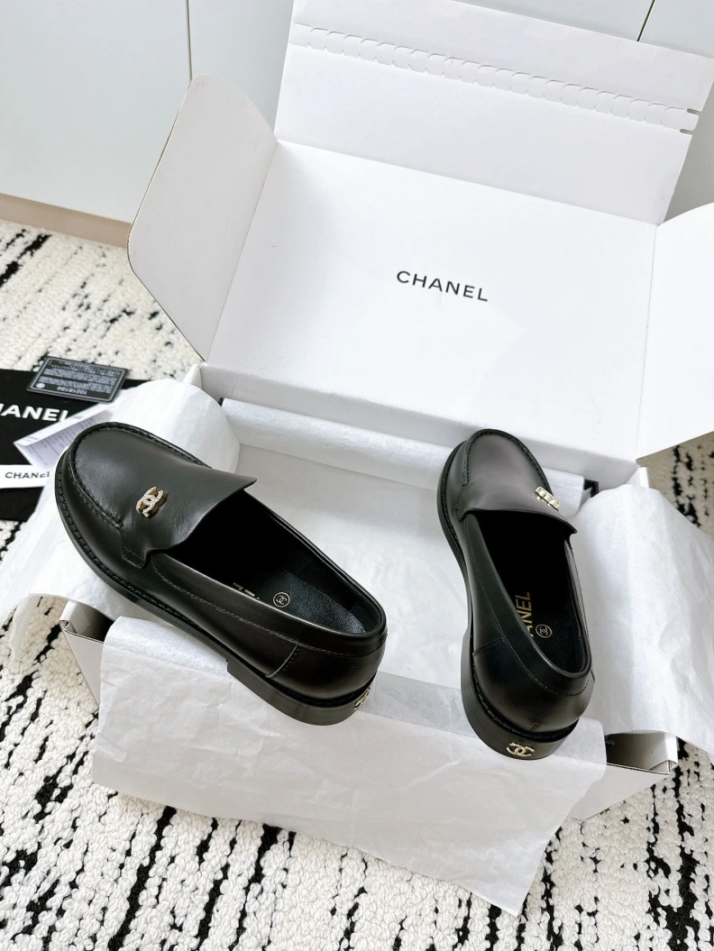 Versatile Chxnxl Leather Shoes 119319