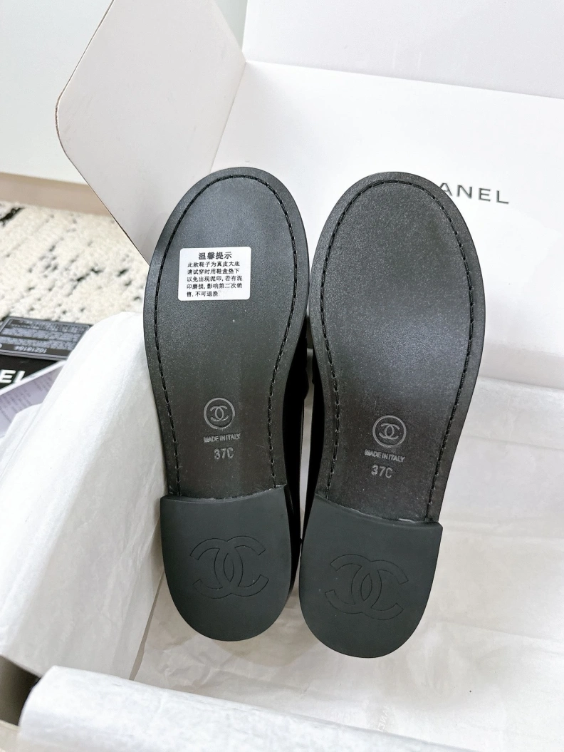Versatile Chxnxl Leather Shoes 119319