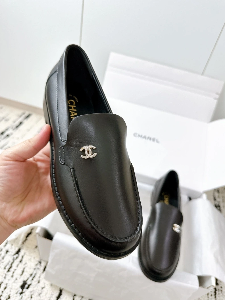 Versatile Chxnxl Leather Shoes 119319