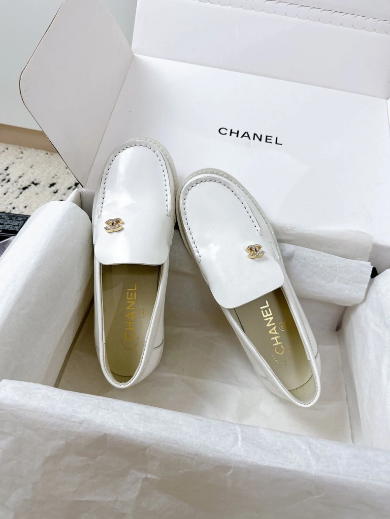 Efficient Chxnxl Leather Shoes 119322