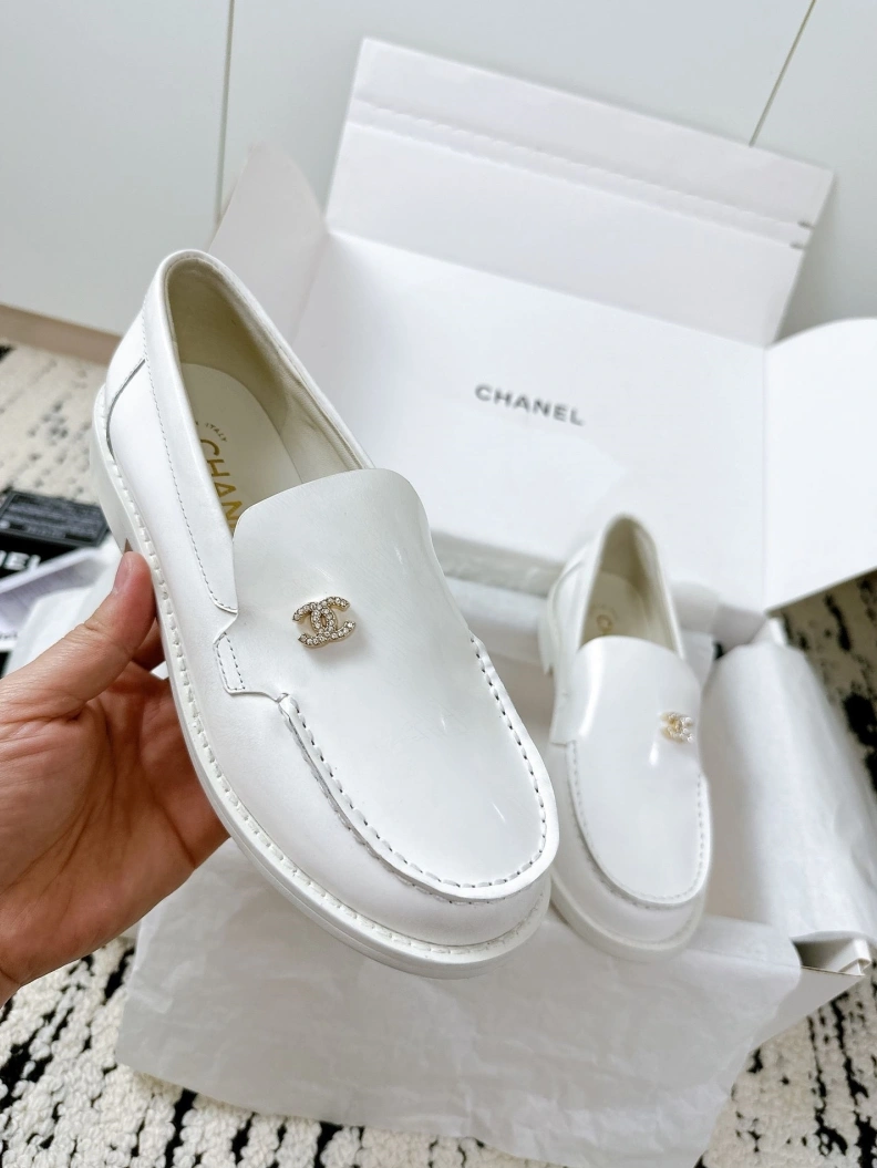 Efficient Chxnxl Leather Shoes 119322
